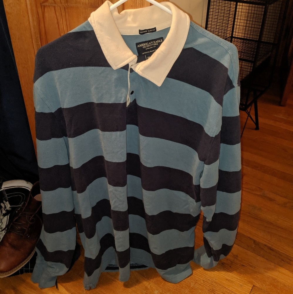 American Eagle rugby shirt